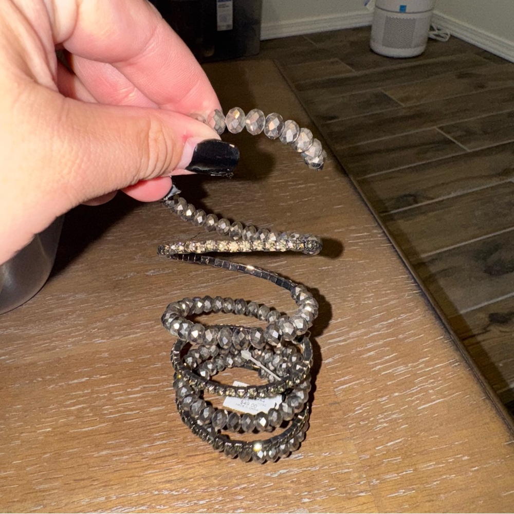 Chico's Pittman Coil Bracelet and Stori Hoops. - Picture 3 of 7
